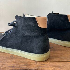 Luxe high top suede sneakers 🇫🇷